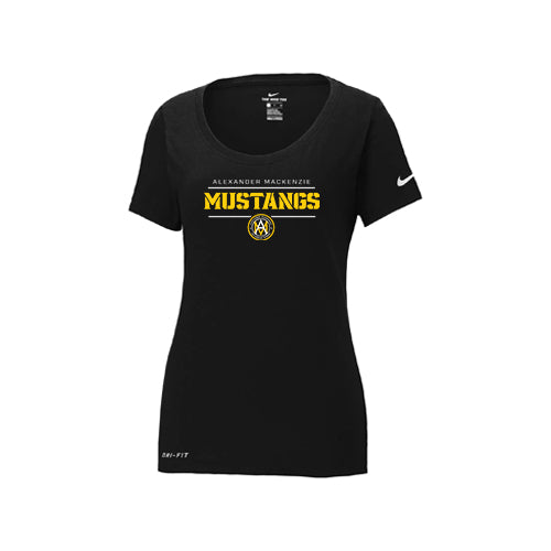 Alexander Mackenzie Ladies' Nike Dri-FIT Cotton/Poly Scoop Neck Tee