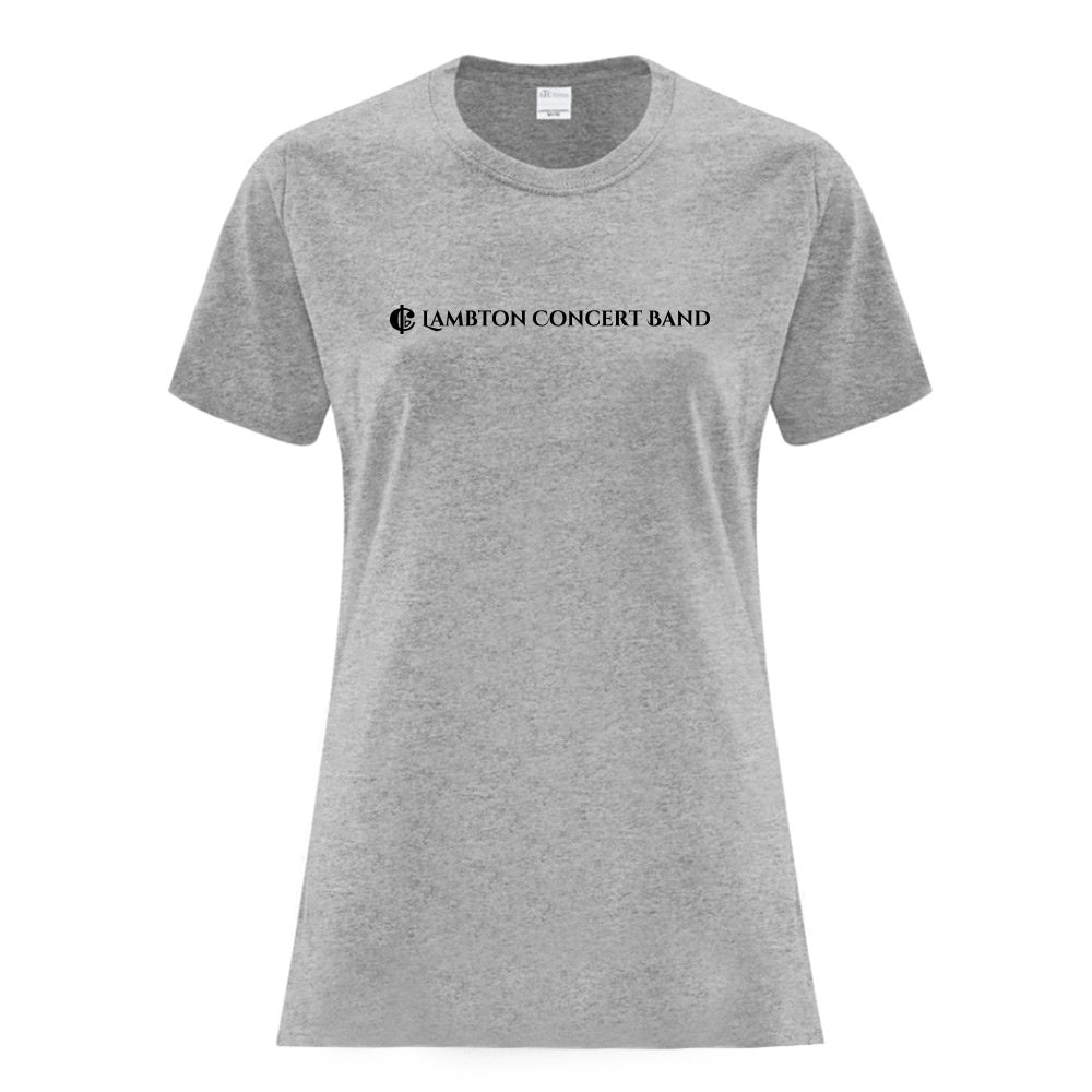 Lambton Concert Band Ladies' Cotton T-Shirt