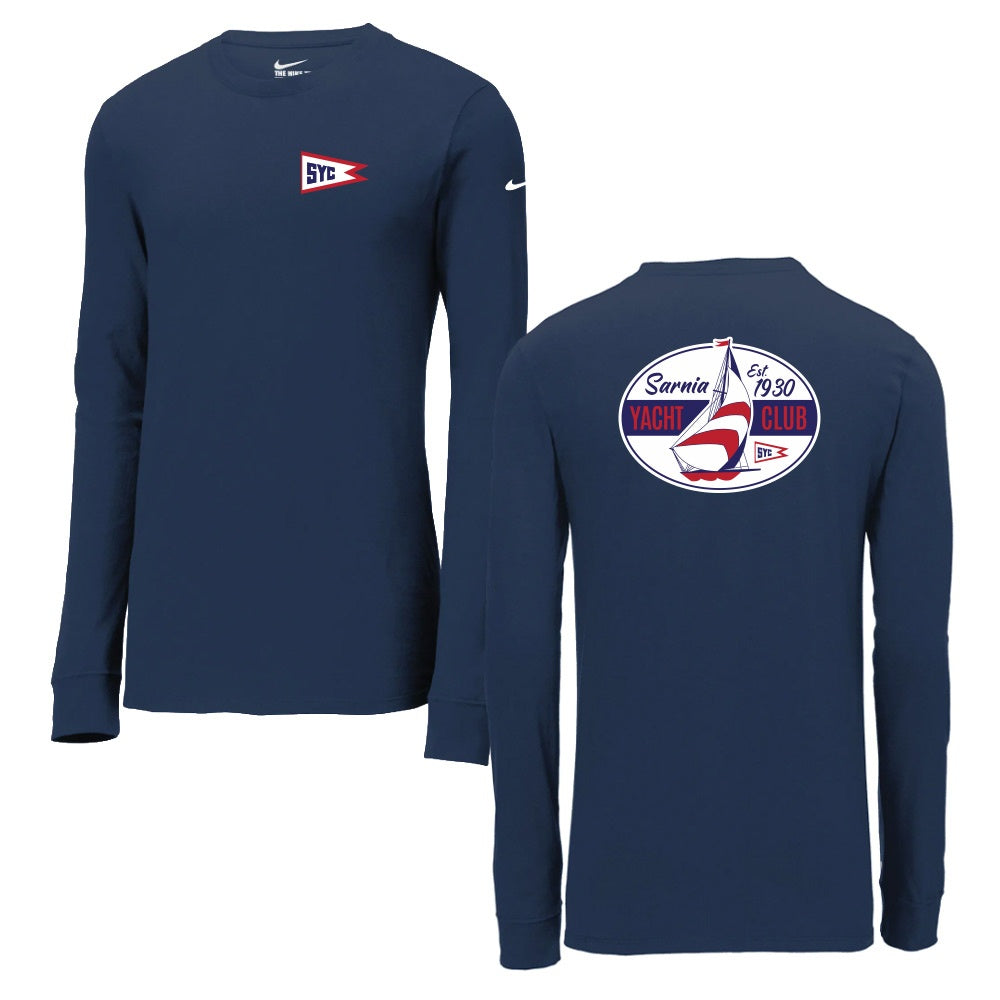 Sarnia Yacht Club Adult Nike Dri-FIT Cotton/Poly Long Sleeve
