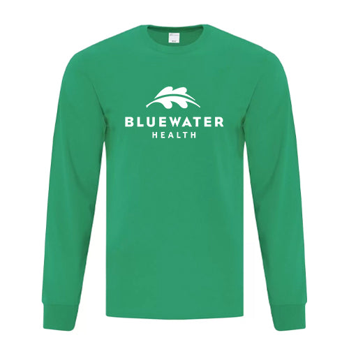 Bluewater Health Adult Everyday Cotton Long Sleeve Tee
