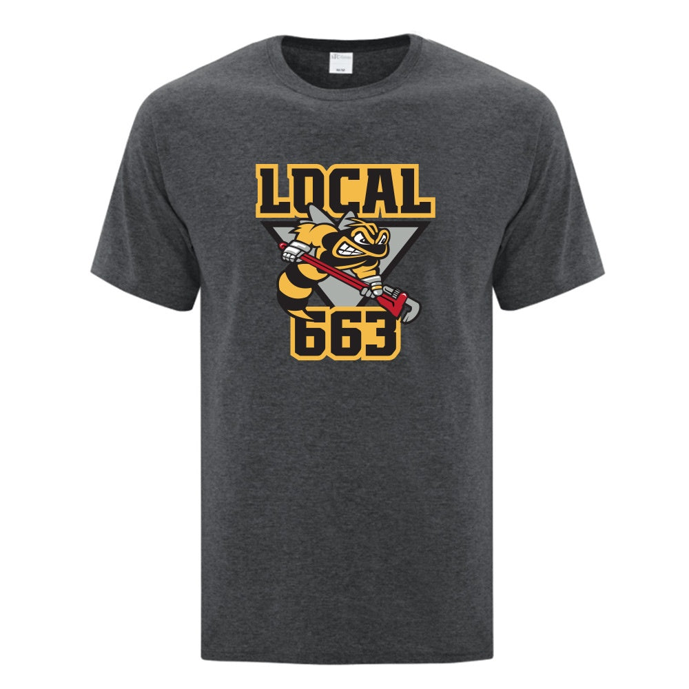 Local 663 Sting Adult Cotton T-Shirt