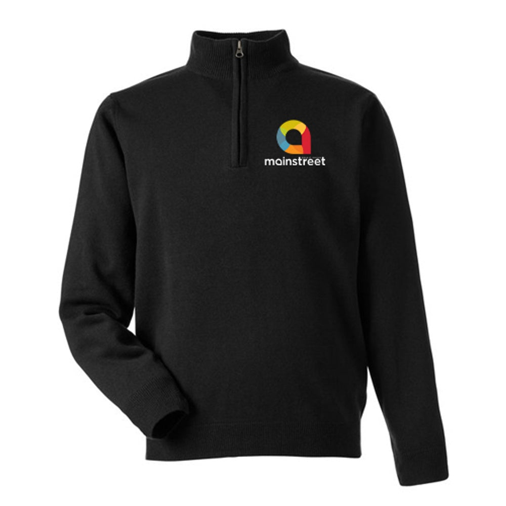 Adult Harriton Pilbloc™ Quarter-Zip Sweater