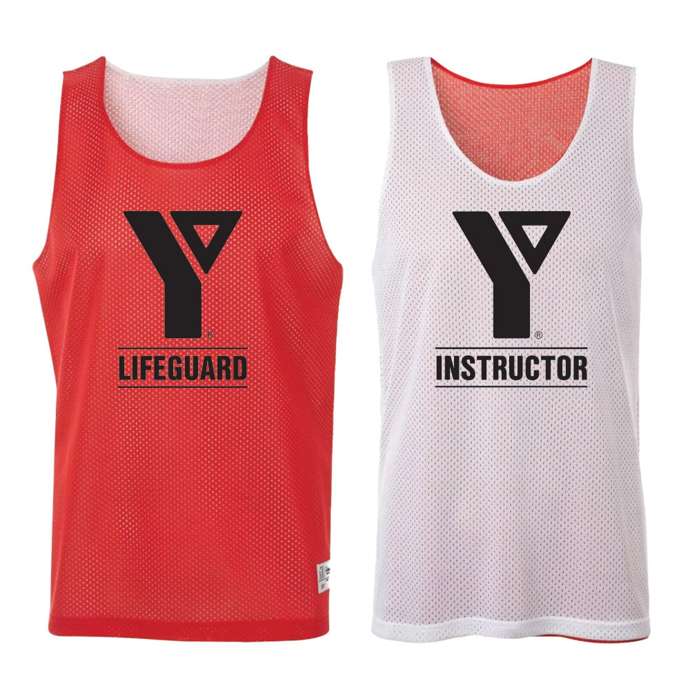 YMCA Lifeguard/Instructor Adult Pro Mesh Reversible Tank Top