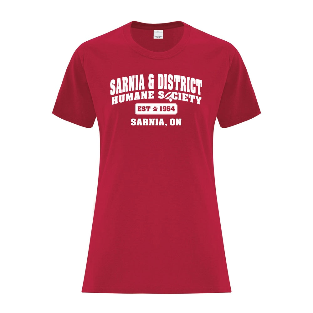 Sarnia Humane Society Ladies' Everyday Cotton T-Shirt