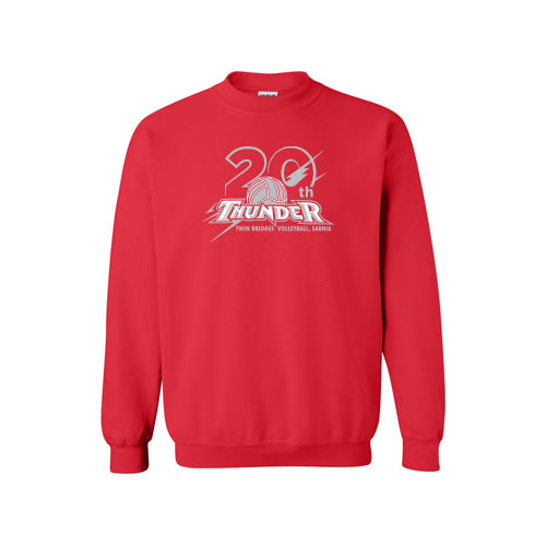 Twin Bridges Volleyball Adult Crewneck Sweatshirt