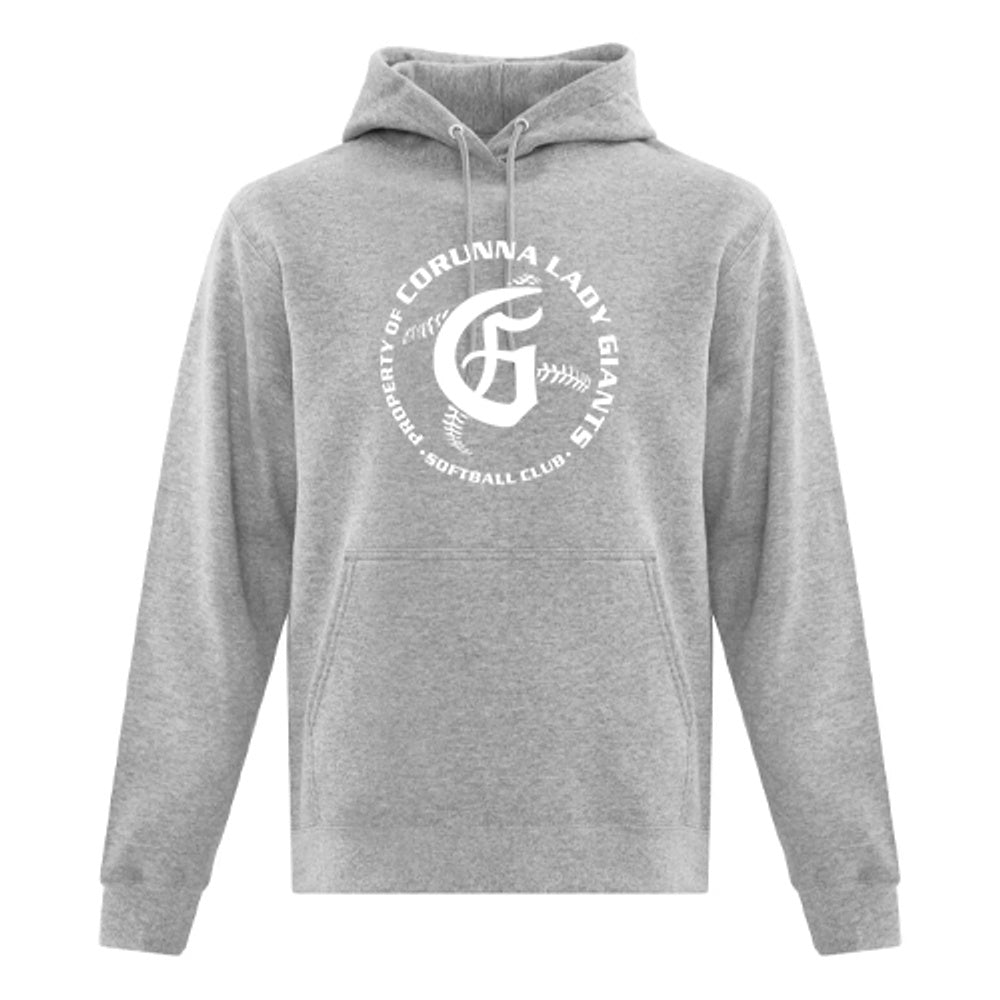 Corunna Lady Giants Adult Everyday Fleece Hooded Sweatshirt