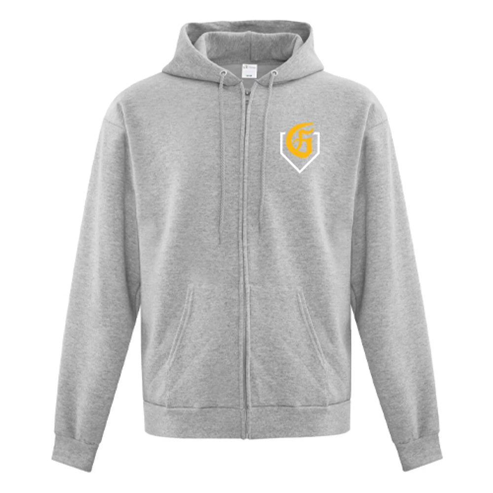 Corunna Giants Adult Everyday Fleece Full Zip Hooded Sweatshirt