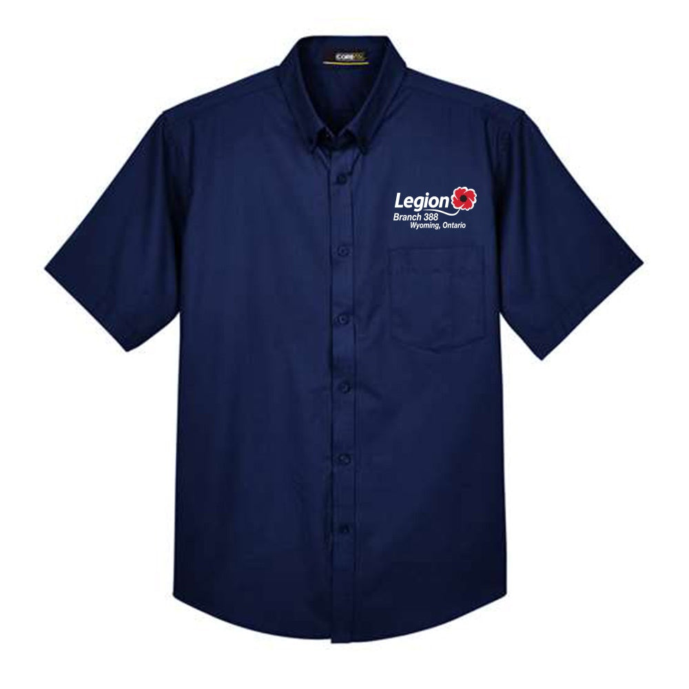 Wyoming Legion Branch 388 Adult Short-Sleeve Twill Shirt