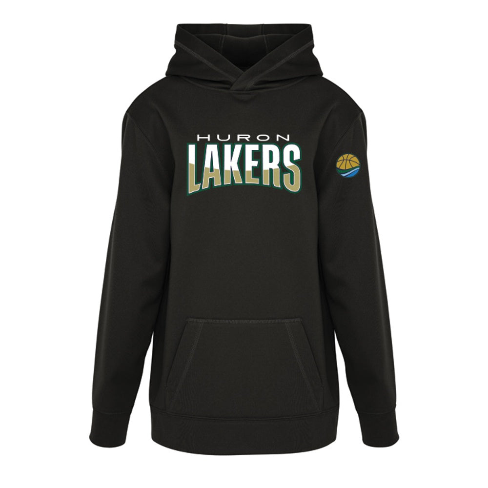 Huron Lakers Youth Game Day Fleece Hooded Sweatshirt