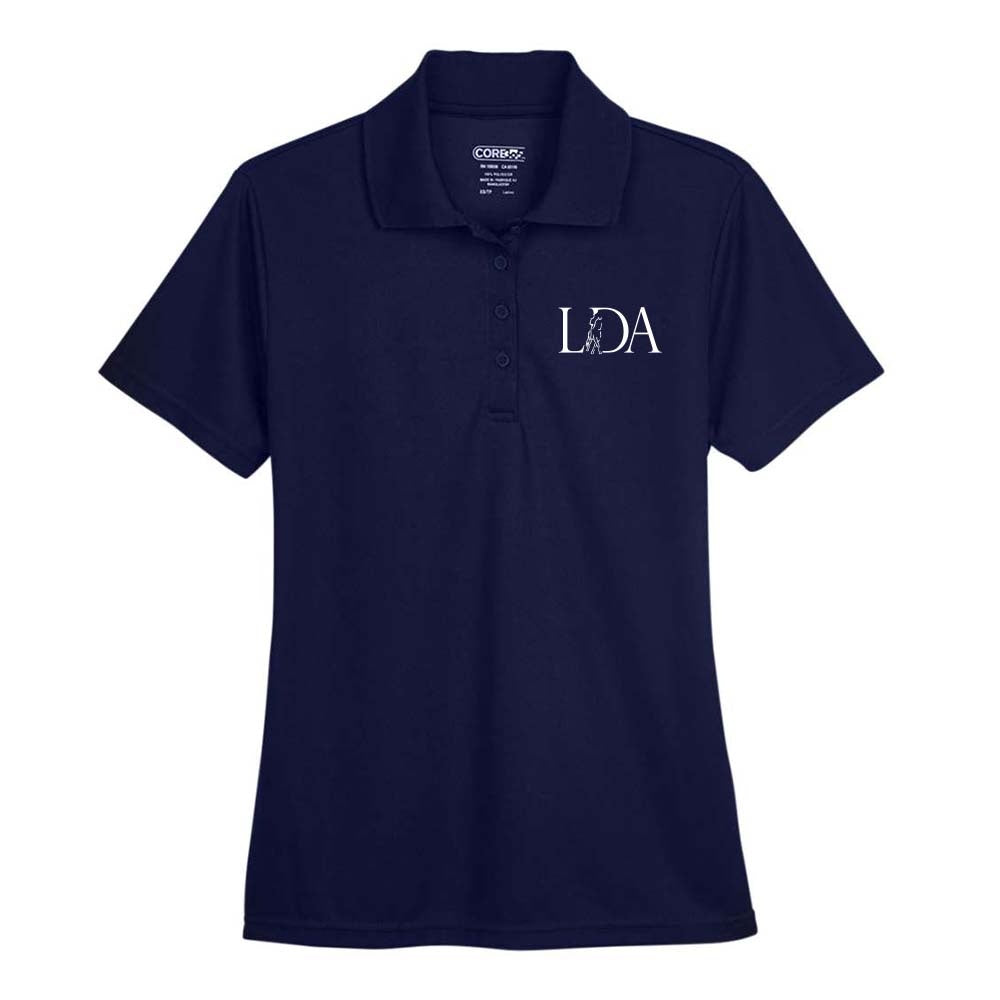 LDA Ladies' Performance Pique Polo