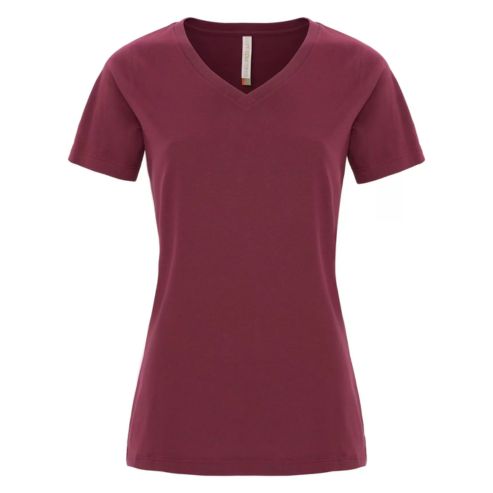 ATC EUROSPUN LADIES RING SPUN V-NECK T-SHIRT