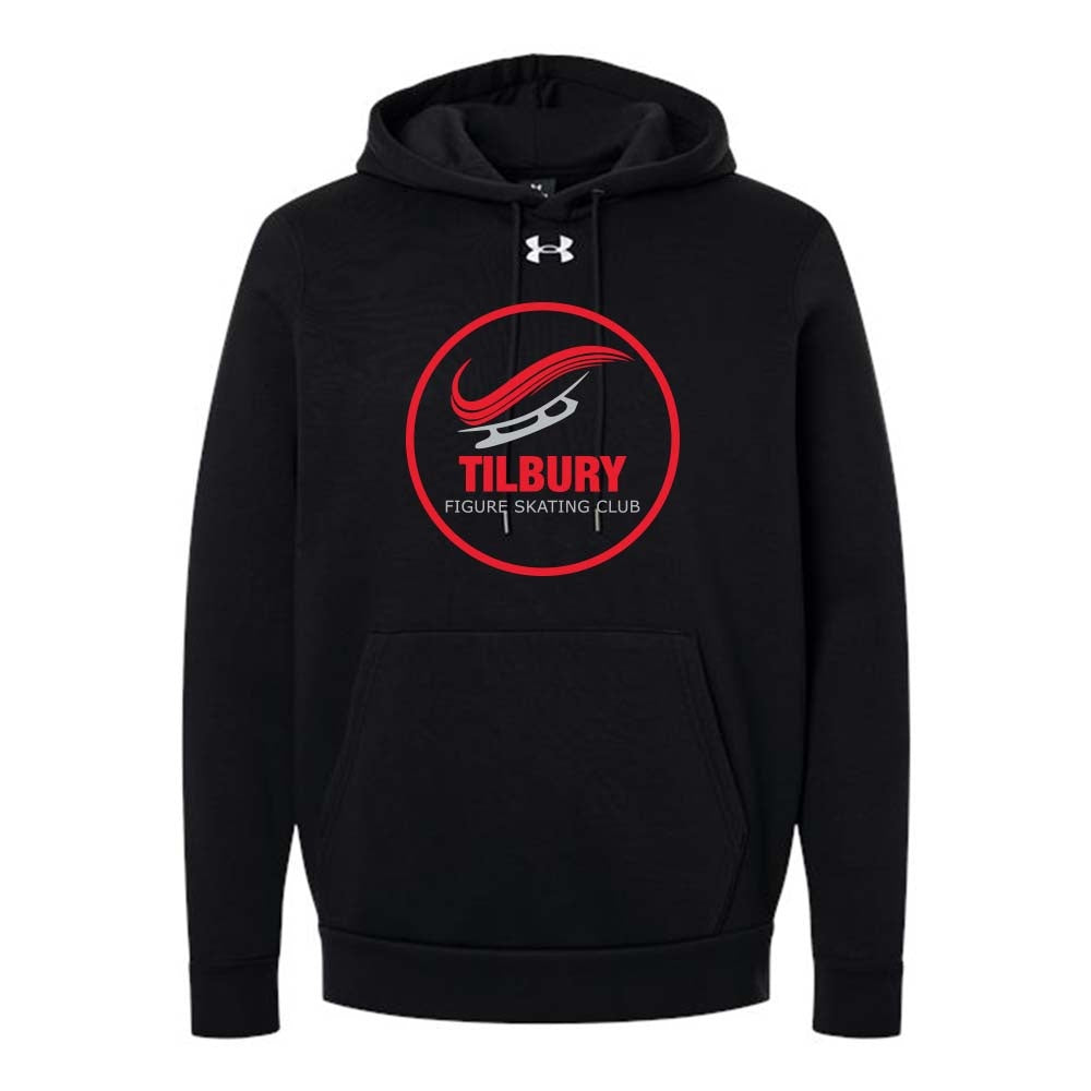 Tilbury Figure Skating Adult Under Armour Team Icon Fleece Hooded Sweatshirt