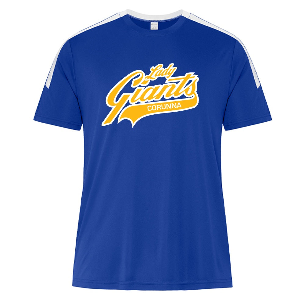 Corunna Lady Giants Adult Pro Club T-Shirt