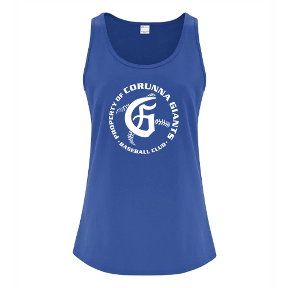 Corunna Giants Ladies' Everyday Cotton Tank Top