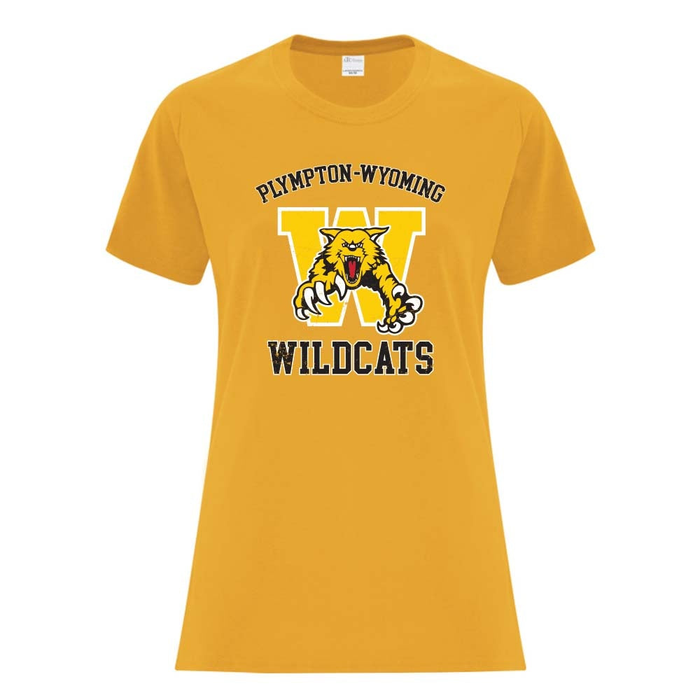 Plympton-Wyoming Ladies' Cotton T-Shirt