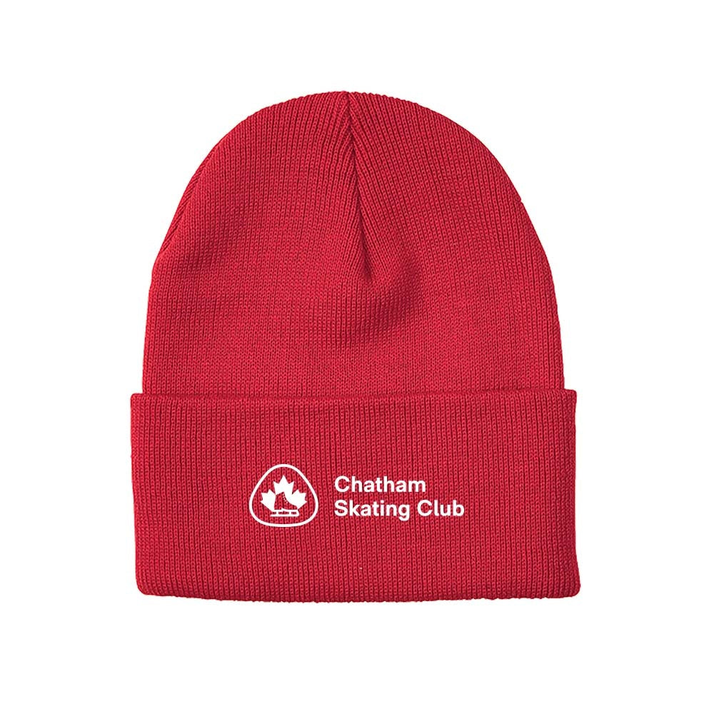 Chatham Skating Club Adult Knit Cuff Toque