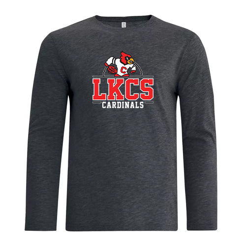 Lambton Kent Composite School Adult Eurospun Ring Spun Long Sleeve T-Shirt