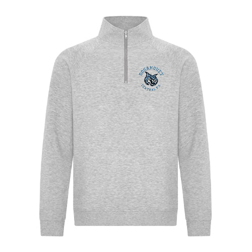 Bosanquet Staff Adult EsActive Vintage 1/4 Zip Sweatshirt