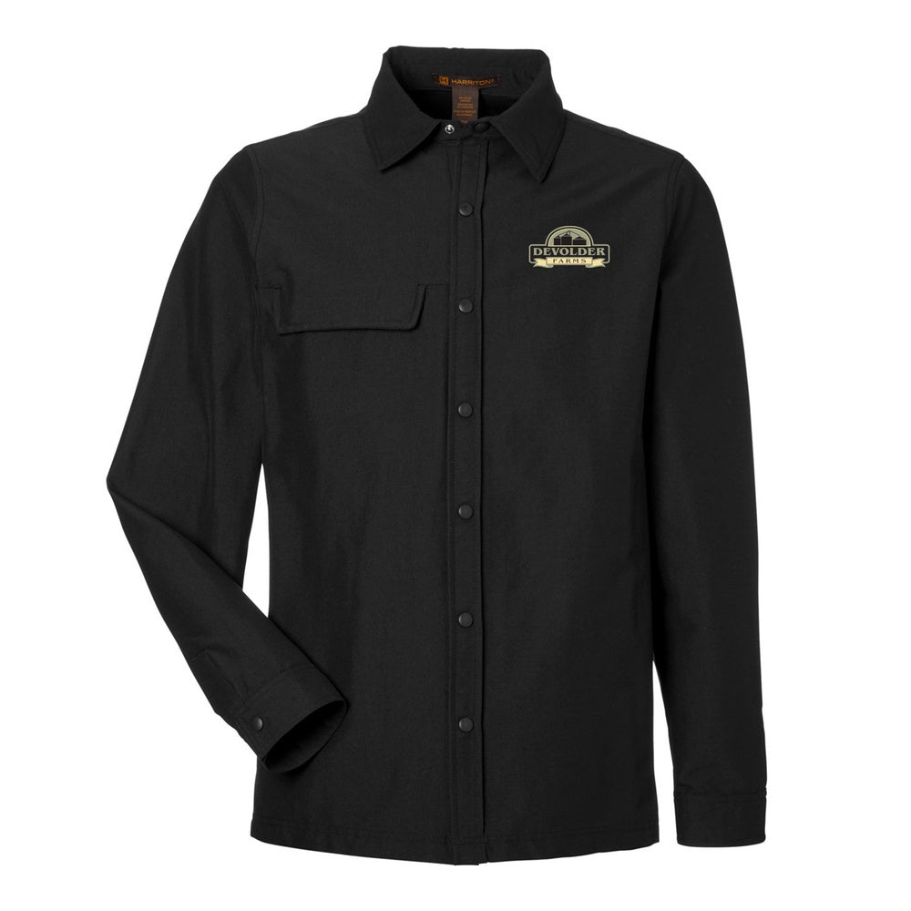 Devolder Farms Adult Harriton Unisex Flex Twill Overshirt