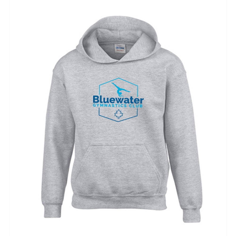 Bluewater Gymnastics Youth Everyday Fleece Hooded Sweatshirt