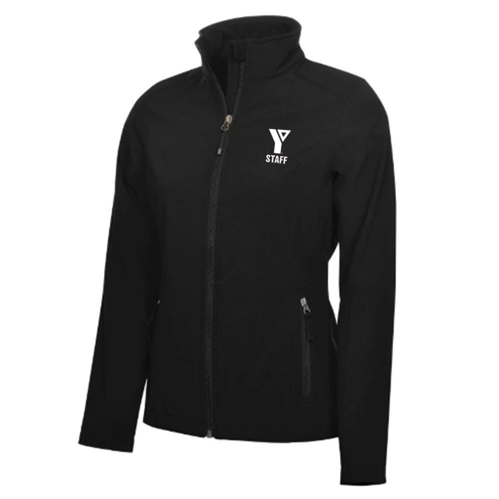 YMCA Staff Ladies' Everyday Water Repellent Soft Shell Jacket (12 pc)