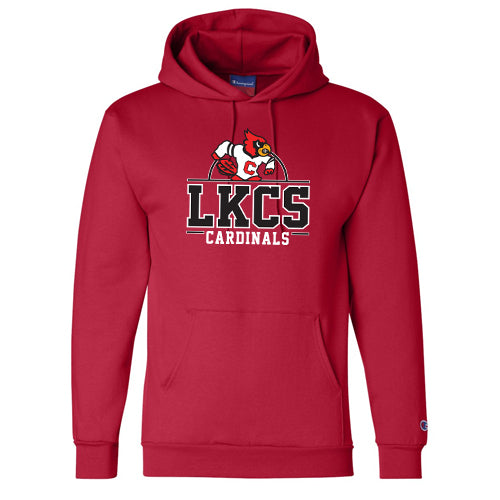 Lambton Kent Composite School Adult Champion Powerblend Hooded Sweatshirt