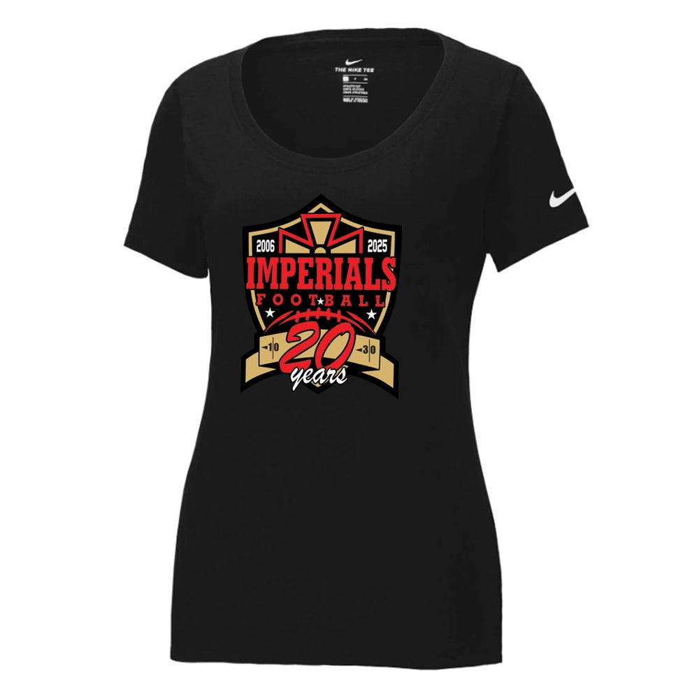Sarnia Imperials Ladies' Nike Dri-FIT Cotton/Poly Scoop Neck Tee