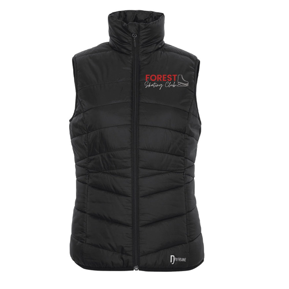 Forest Skating Club Ladies' Dry Tech Insulated Vest