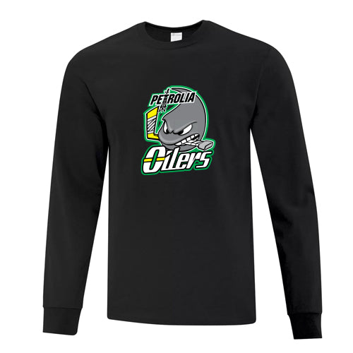 Petrolia Minor Hockey Youth Cotton Long Sleeve T-Shirt