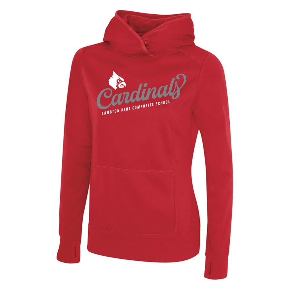 Lambton Kent Composite School Ladies' Game Day Fleece Hooded Sweatshirt