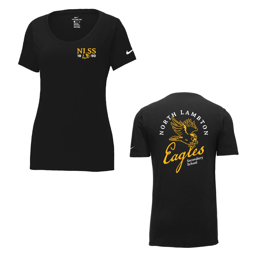 North Lambton Ladies' Nike Dri-FIT Cotton/Poly Scoop Neck Tee