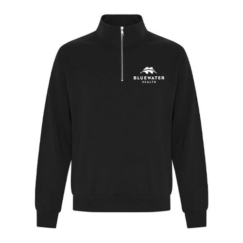 Bluewater Health Adult Everyday Fleece 1/4 Zip Sweatshirt