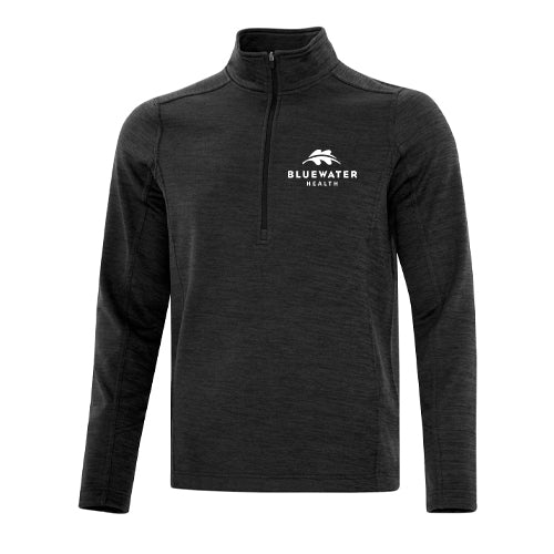 Bluewater Health Adult Dynamic Heather Fleece 1/2 Zip Sweatshirt