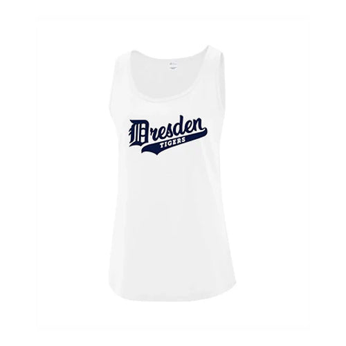 Dresden Minor Baseball Adult Everyday Cotton Tank Top