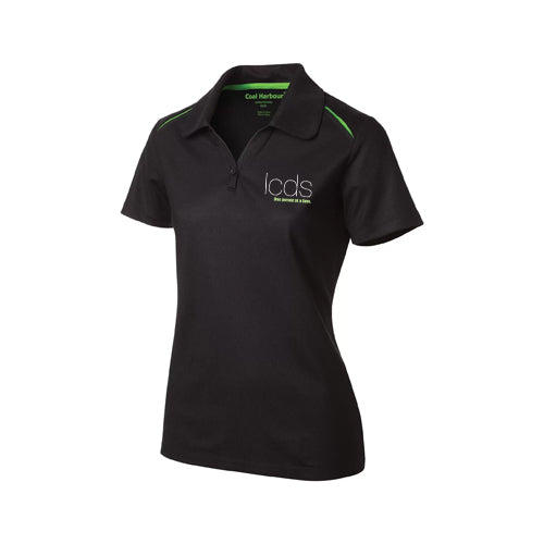LCDS Ladies' Coal Harbour Contrast Inset Sport Shirt