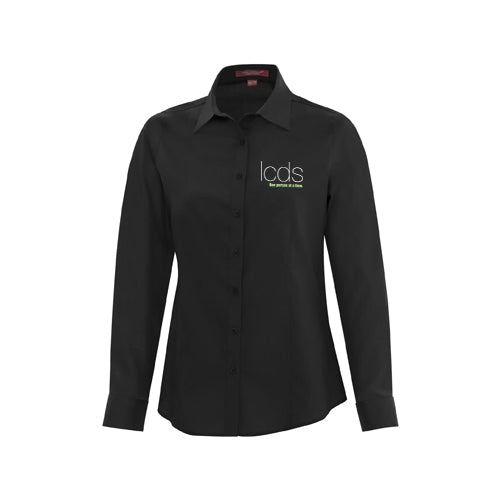 LCDS Ladies' Coal Harbour Everyday Long Sleeve Woven Shirt