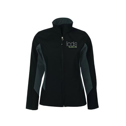 LCDS Ladies' Everyday Colour Block Water Repellent Soft Shell Jacket