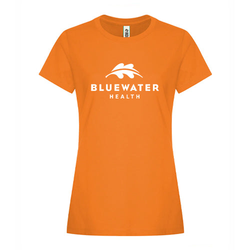 Bluewater Health Ladies' Element Ring Spun Cotton Tee