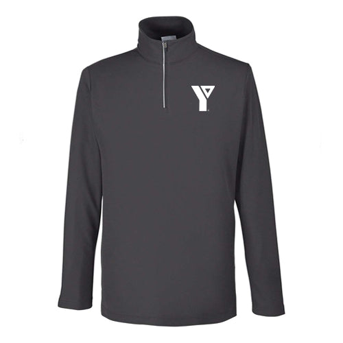 YMCA Staff Adult Fusion ChromaSoft™ Pique Quarter-Zip Pullover (12 pc)