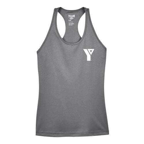 YMCA Staff Ladies' Zone Performance Racerback Tank