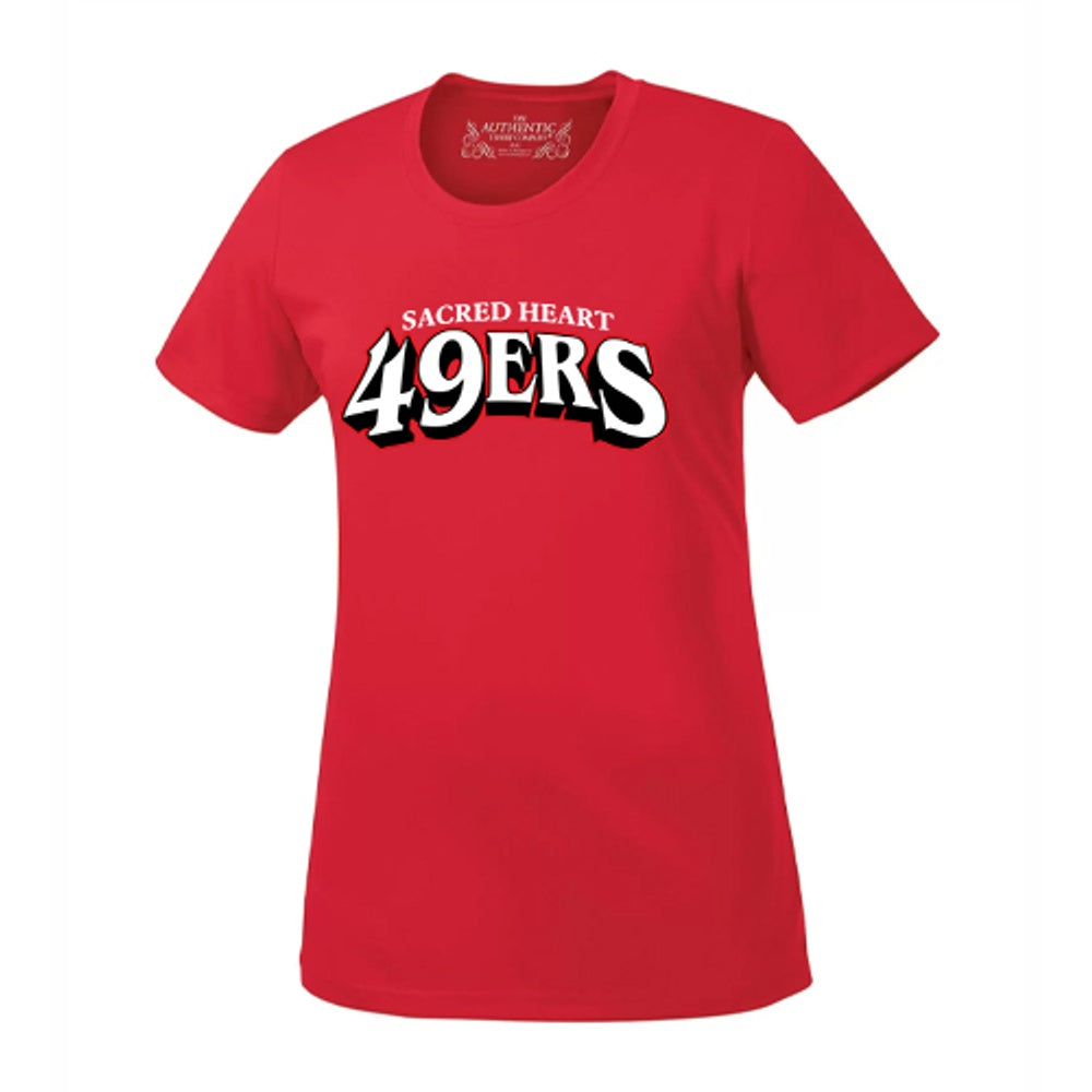 Sacred Heart Ladies' Pro Team Short Sleeve T-Shirt