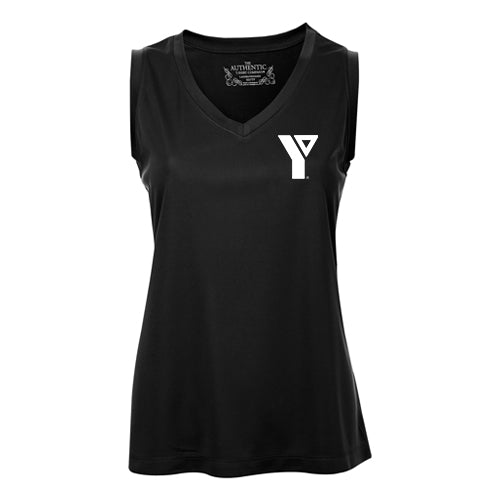 YMCA Staff Ladies' Pro Team Sleeveless Tee