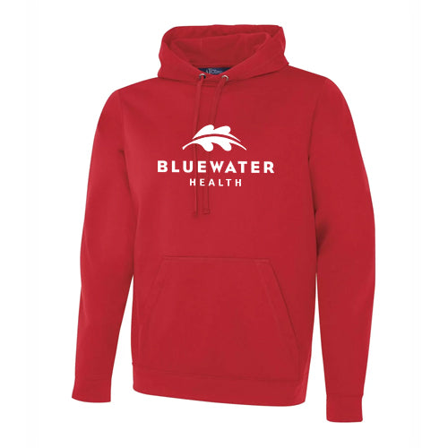 Bluewater Health Adult Game Day Fleece Hooded Sweatshirt