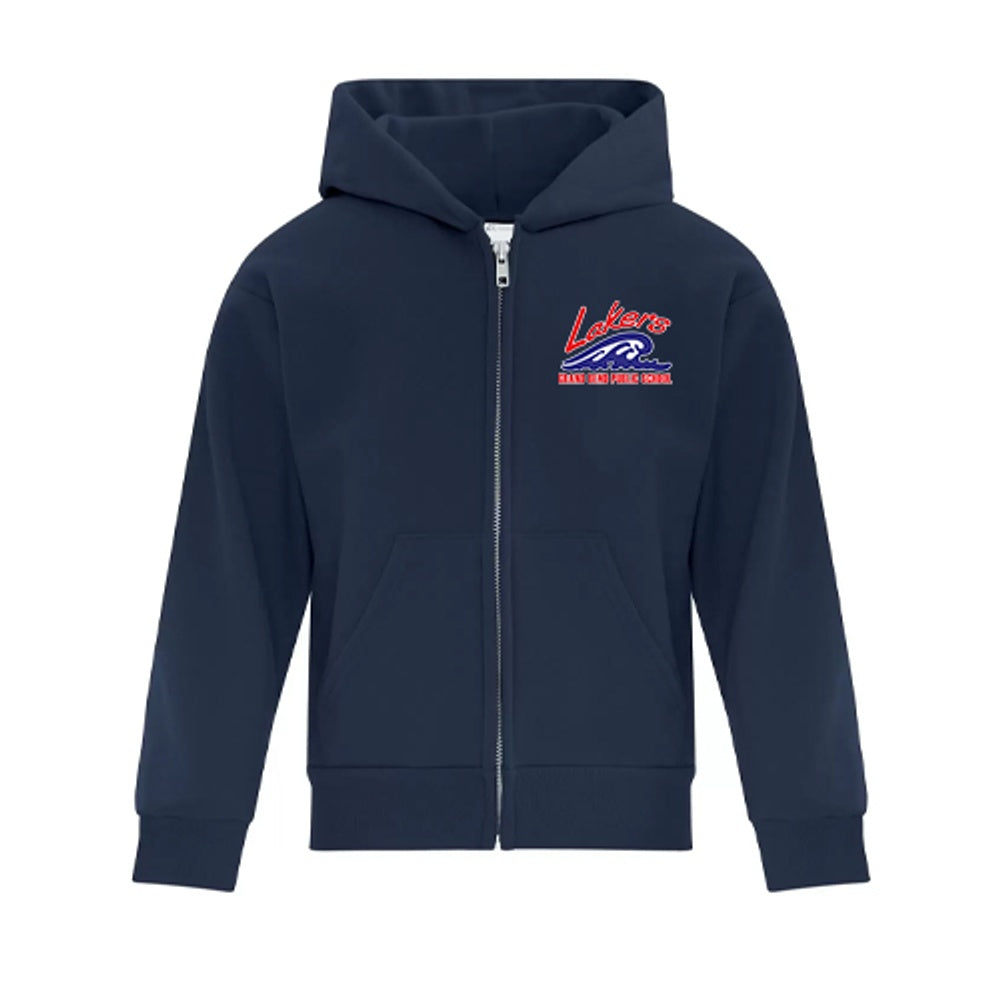 Grand Bend Youth Everyday Fleece Full Zip Hooded Sweatshirt