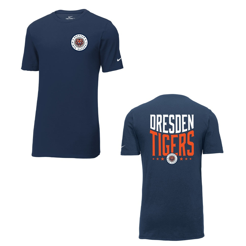 Dresden Minor Baseball Adult Nike Dri-FIT Cotton/Poly Tee