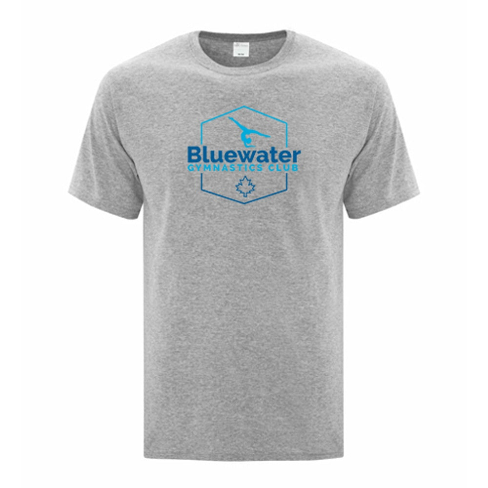 Bluewater Gymnastics Adult Everyday Cotton T-Shirt