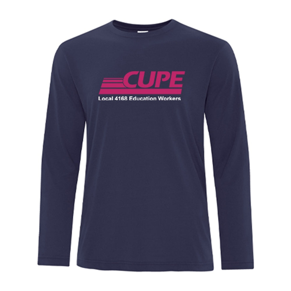 CUPE 4168 Adult Pro Spun Long Sleeve T-Shirt
