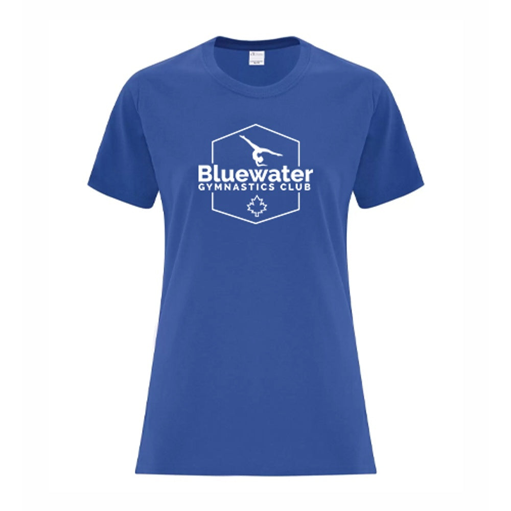 Bluewater Gymnastics Ladies' Everyday Cotton T-Shirt