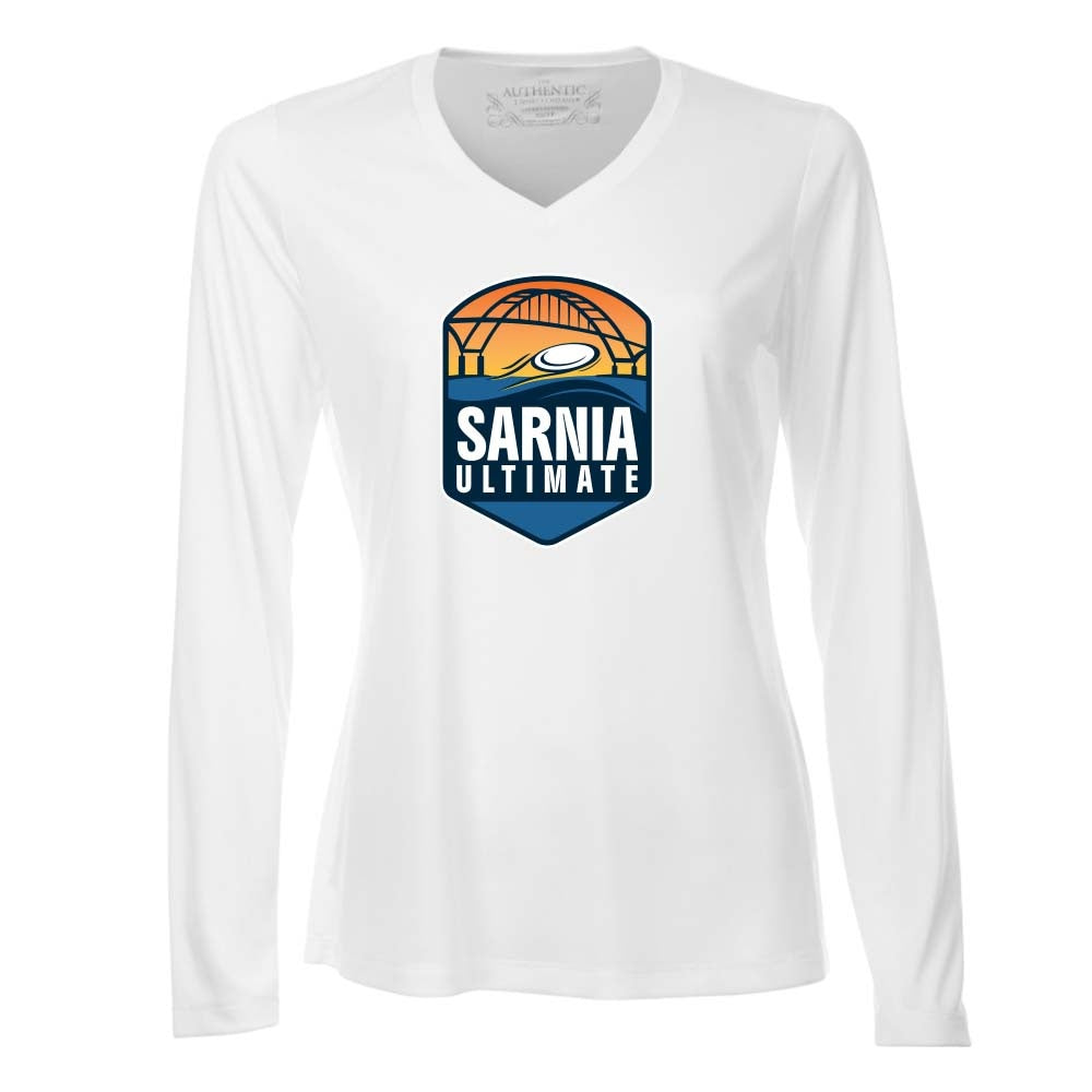 Sarnia Ultimate Ladies' Pro Team Long Sleeve V-Neck