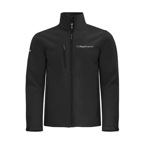 Focus Financial Adult Dryframe Strata Tech Water Repellent Soft Shell Jacket
